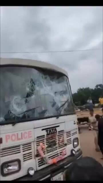 police#public#Bus#fighting #sangharsatv
