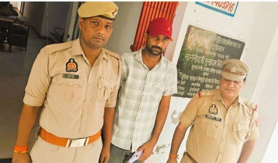मैनपुरी पुलिस ने वारंटी को गिरफ्तार कर भेजा जेल