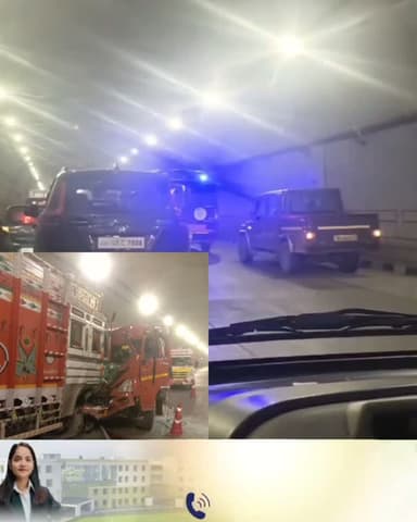 मंडी : हणोगी टनल में ट्रकों की जोरदार भिड़त, 3 की मौ*त, 8 घायल, 2 घायलों की हालात बताई जा रही नाजुक, नेरचौक मेडिकल कॉलेज रेफर, एसपी विनोद कुमार ने की घटना की पुष्टि...👇🏻
Daily Himachal News Dhn24×7 Dhn24×7 Daily Himachal News Himachal Pradesh Police Mandi Police Sukhvinder Singh Sukhu Jairam Thakur Nitin Gadkari
