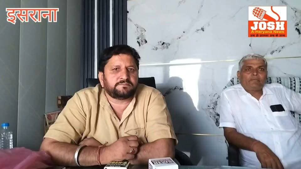 इसराना पहुंचे इनेलो सुप्रीमो अभय सिंह चौटाला, जोरदार स्वागत.....