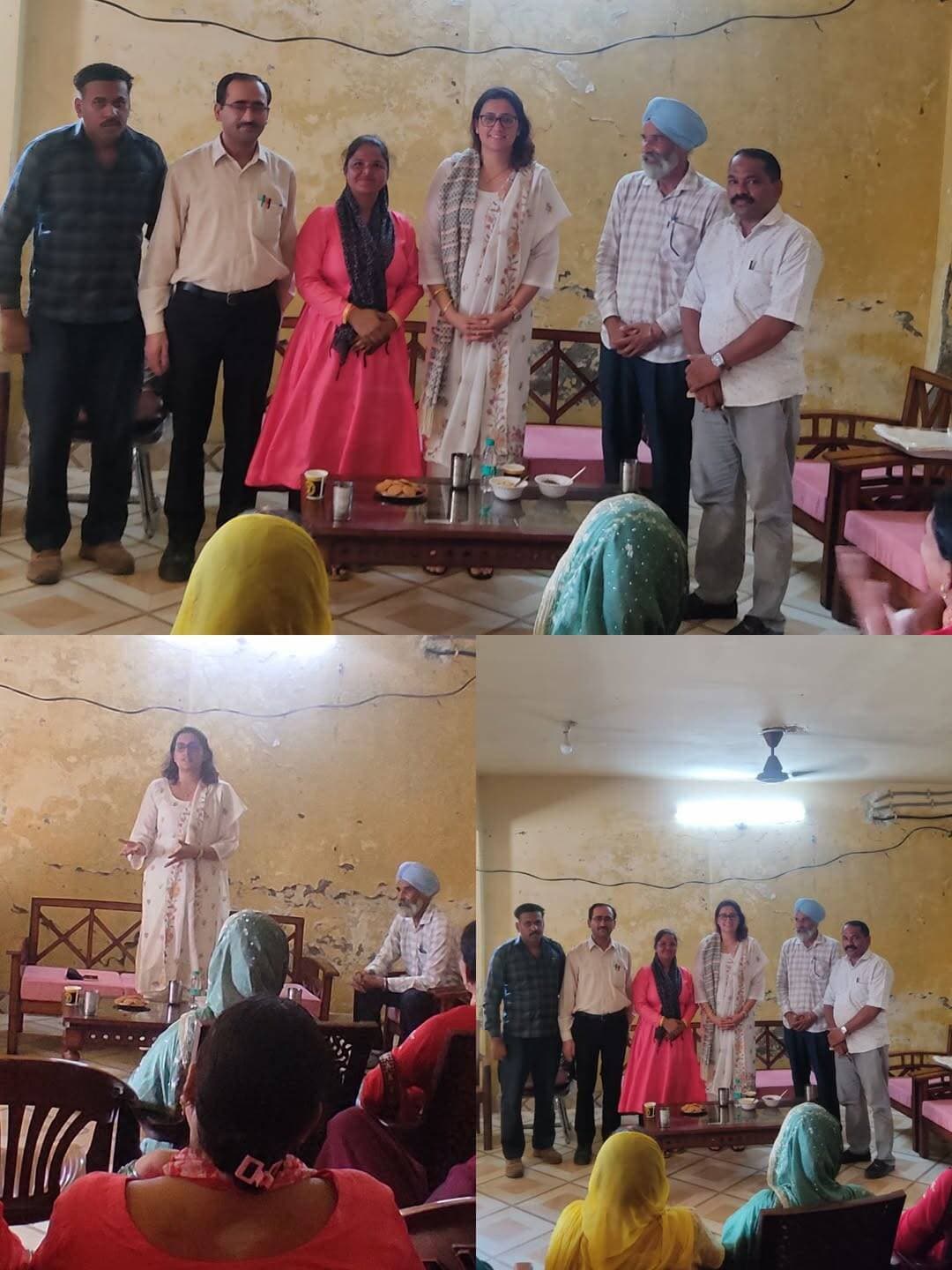 पांवटा साहिब पहुंचीं ADM सिरमौर, पातलियो पंचायत में नशा मुक्ति जागरूकता कार्यक्रम आयोजित
======
पांवटा साहिब: सिरमौर की अतिरिक्त जिला दंडाधिकारी (ADM) ने पांवटा साहिब की ग्राम पंचायत पातलियो का दौरा कर नशा मुक्ति एवं जनजागरूकता कार्यक्रम में भाग लिया। कार्यक्रम में पंचायत प्रतिनिधियों, महिला मंडलों, युवाओं तथा स्थानीय ग्रामीणों ने बड़ी संख्या में भाग लिया।
इस अवसर पर ADM ने कहा कि नशा समाज और परिवार दोनों के लिए गंभीर चुनौती बनता जा रहा है। युवाओं को नशे से दूर रखने के लिए परिवार, विद्यालय, पंचायत और प्रशासन को मिलकर कार्य करना होगा। उन्होंने लोगों से अपील की कि यदि आसपास कहीं नशे की गतिविधियां दिखाई दें तो इसकी सूचना तुरंत प्रशासन और पुलिस को दें।
कार्यक्रम में महिलाओं और युवाओं को नशे के दुष्प्रभावों के बारे में विस्तार से जानकारी दी गई। साथ ही स्वस्थ जीवनशैली अपनाने, शिक्षा और खेल गतिविधियों को बढ़ावा देने पर भी जोर दिया गया।
स्थानीय पंचायत प्रतिनिधियों ने प्रशासन का धन्यवाद करते हुए कहा कि ऐसे जागरूकता कार्यक्रम ग्रामीण क्षेत्रों में नशे के खिलाफ जन आंदोलन खड़ा करने में महत्वपूर्ण भूमिका निभाते हैं।