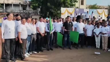 हिंगोली: हिंगोलीत ‘वॉक फॉर वॉटर’ महावॉकेथॉनला सुरुवात