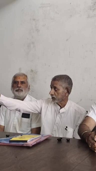 निगम चुनाव को लेकर राजकुमार किराडू की प्रेस वार्ता
