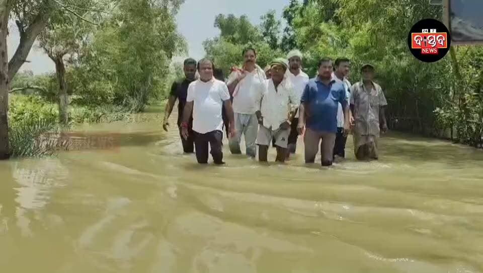 ବନ୍ୟା ଅଞ୍ଚଳରେ ବନ୍ୟା ବିପନ୍ନଙ୍କ ପାଖରେ ପହଞ୍ଚିଲେ ସମାଜସେବୀ ସତ୍ୟାନନ୍ଦ ରାଉତ......|