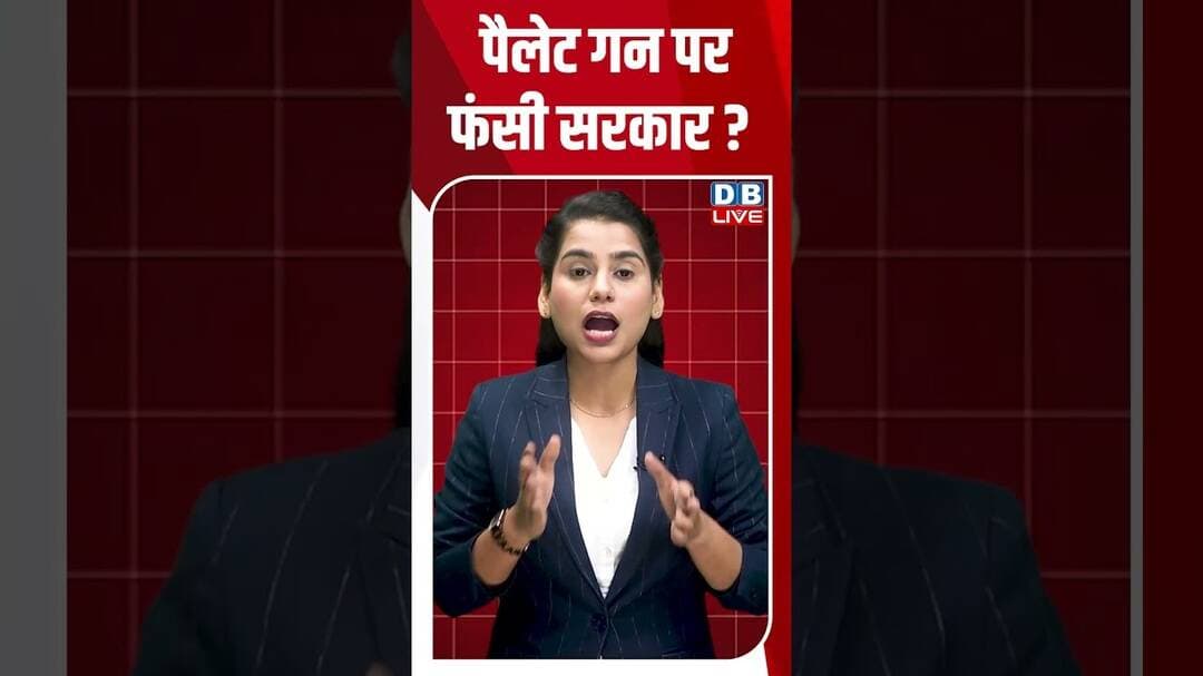 पैलेट गन पर फंसी सरकार? #breakingnews #latestnews #shortsvideo #dblive