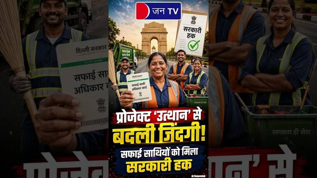 दिल्ली में कचरा बीनने वालों के लिए आई नई सुबह! #WastePickers #DelhiNews #LatestUpdates
