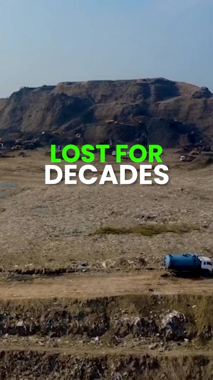 What was a toxic mess for surrounding communities is finally being restored. Under Rekha Gupta’s leadership, over 50 football fields of land at Bhalswa are being cleared, turning a toxic site back into usable land for Delhi.