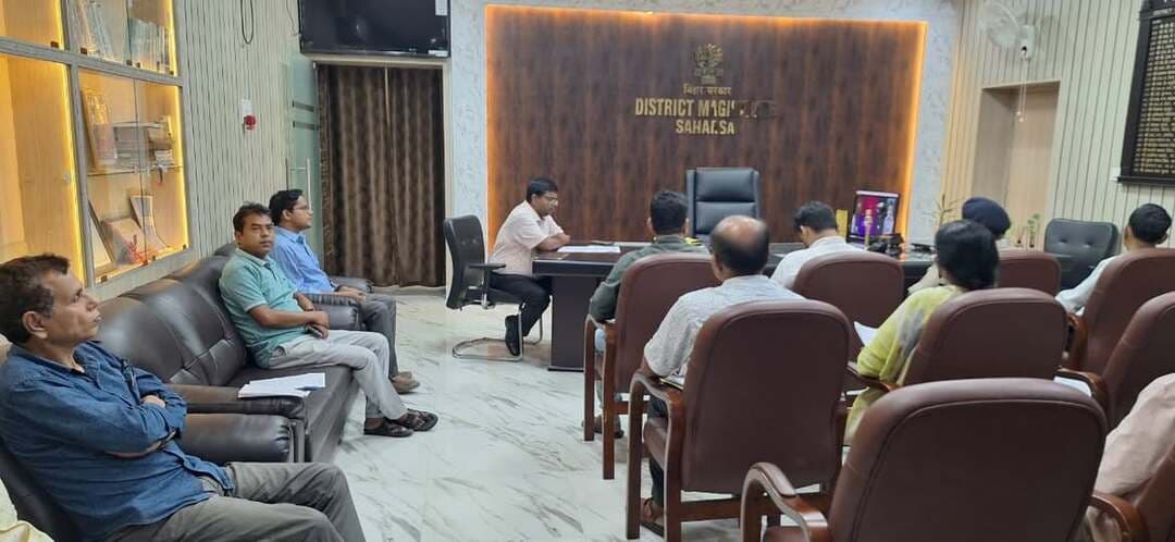 भूमि विवाद, विधि व्यवस्था, भू समाधान पोर्टल पर प्रविष्टि एवं मद्य निषेध की मासिक समीक्षा बैठक।
NCORD की समीक्षा बैठक।