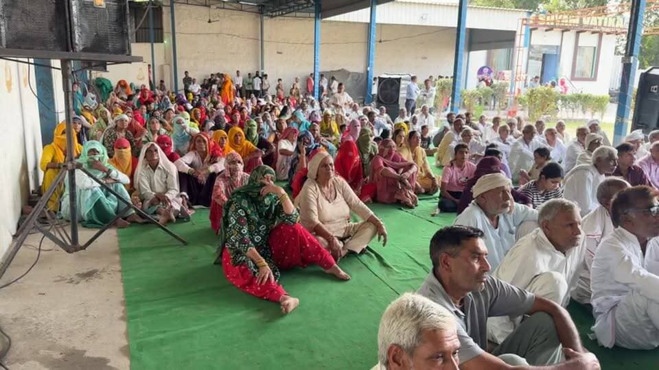 घोड़ी गाँव में भाजपा नेता उत्कर्ष चौधरी का जोरदार स्वागत Haryana Voice Palwal #NewsUpdate #palwalnews #highlightseveryone