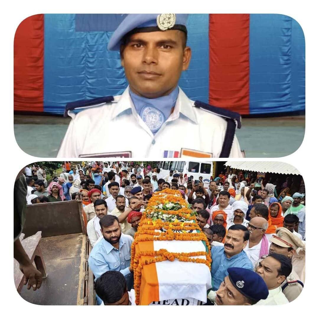 असम से तिरंगे में लिपटकर गांव पहुंचा CISF जवान का शव, अंतिम विदाई में नम हुईं लोगों की आंखें. खबर कमेंट बॉक्स में