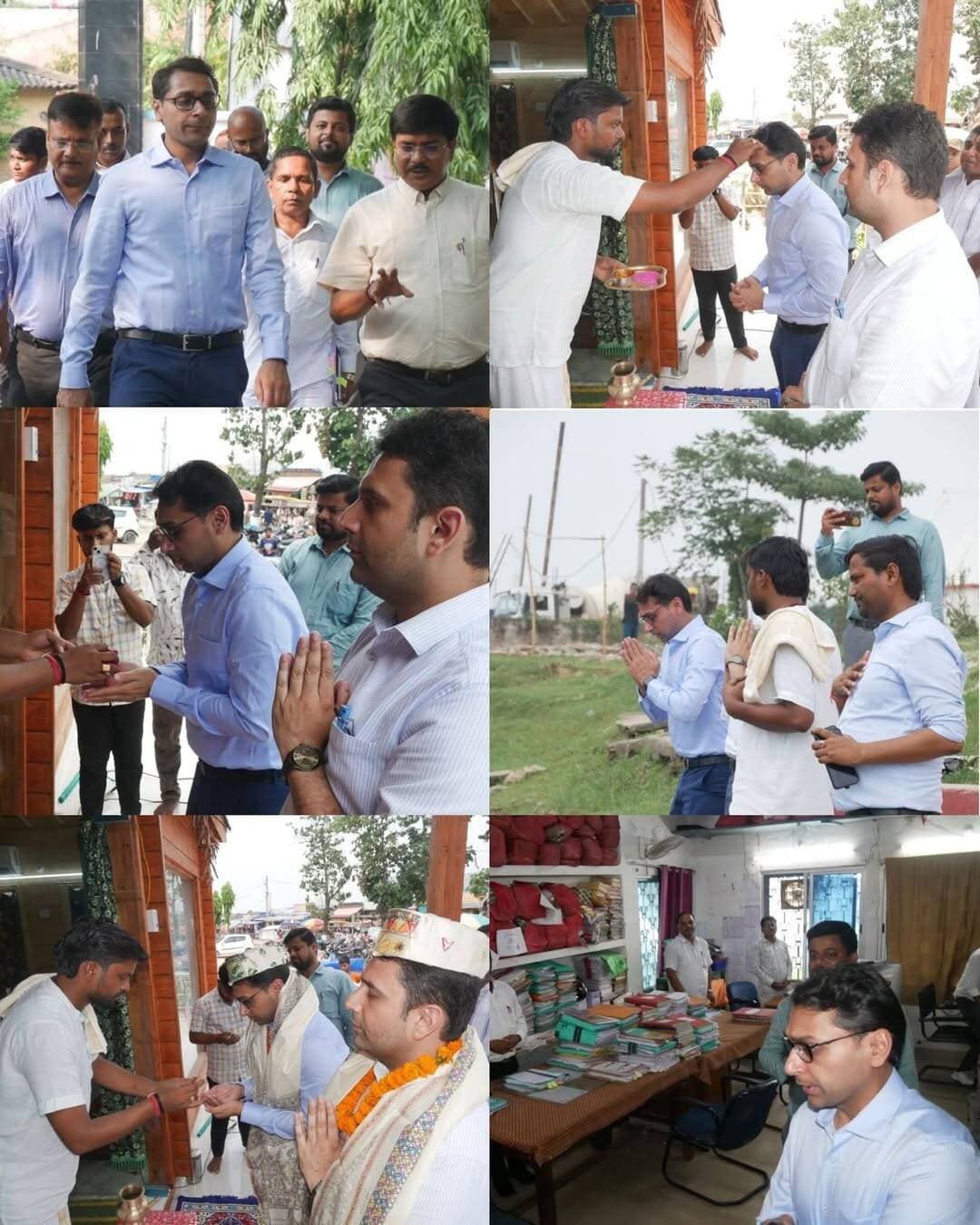 आज सीतामढ़ी के लिए एक नए प्रशासनिक अध्याय की शुरुआत हुई। जिला पदाधिकारी, सीतामढ़ी के रूप में श्री तनय सुल्तानिया सर ने आज पदभार ग्रहण किया।
पदभार ग्रहण के बाद आज पूरे दिन उनके साथ कार्य करने का अवसर मिला। इस दौरान उनकी कार्यशैली, सहज व्यवहार, अनुशासन एवं प्रशासनिक दायित्वों के प्रति उनकी गंभीरता को करीब से देखने और सीखने का अवसर प्राप्त हुआ।
जनहित को सर्वोच्च प्राथमिकता देते हुए सीतामढ़ी के विकास एवं बेहतर प्रशासन के लिए उनके नेतृत्व में एक नई ऊर्जा और सकारात्मक बदलाव की उम्मीद है।
District Administration Sitamarhi