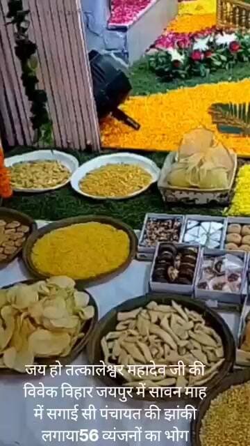 जय हो तत्कालेश्वर महादेव जी की पूजा अर्चना सिंगार अलौकिक झांकी 56 व्यंजनों के भोग के दर्शन कीजिए