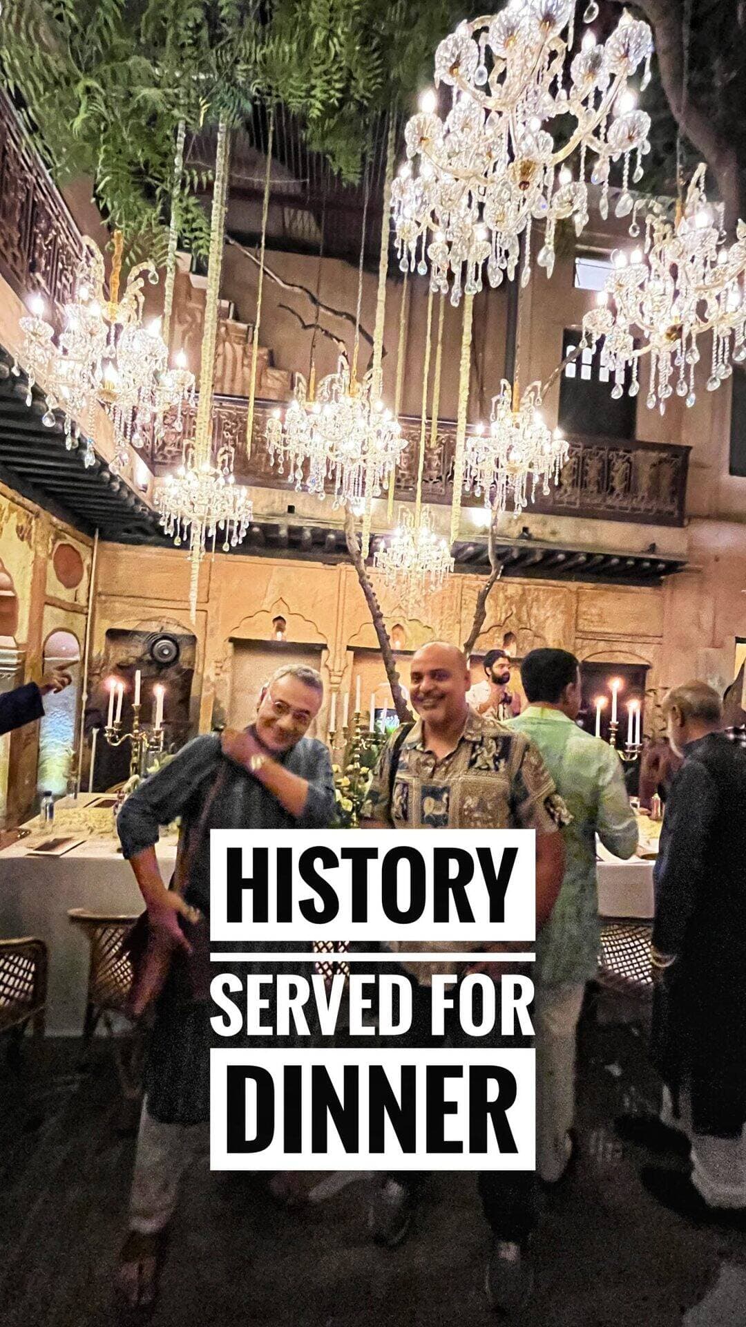 One unforgettable evening where history met hospitality. ✨ We attended the first chapter of The Living Table, organized by @inkpotindia_ beginning with a fascinating discussion on how migration and partition shaped the flavours and recipes of Indian cuisine. The evening concluded with a spectacular luxury dining experience by Moti Mahal at Neem Haveli, @kathikaolddelhi where handcrafted cocktails, live music, and timeless North Indian dishes were served in a stunning heritage courtyard illuminated by grand chandeliers. This was one evening that truly celebrated India’s rich culinary legacy. Looking forward to the next edition of The Living Table.
#LuxuryDiningDelhi #KathikaHaveli #IndianFood #DelhiFood #TheLivingTable
