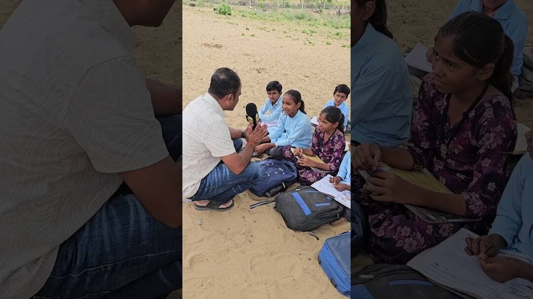 बस इन बच्चों की मांग पूरी हो यही उम्मीद है... बाड़मेर के गंगाला गांव की स्कूल