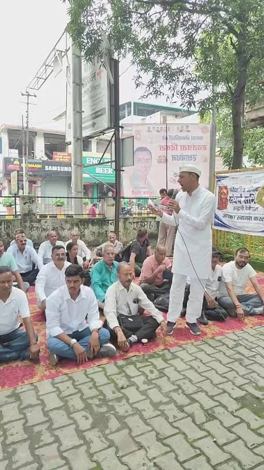 हल्द्वानी में अचानक धरने पर बैठे: हरीश पनेरु