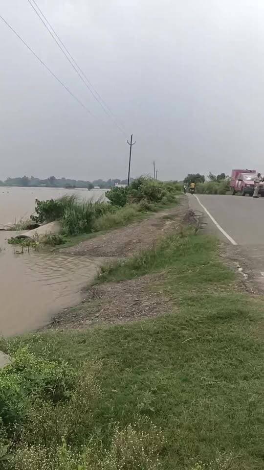 बड़हरा प्रखंड में तेजी से बढ़ने लगा है गंगा के जलस्तर