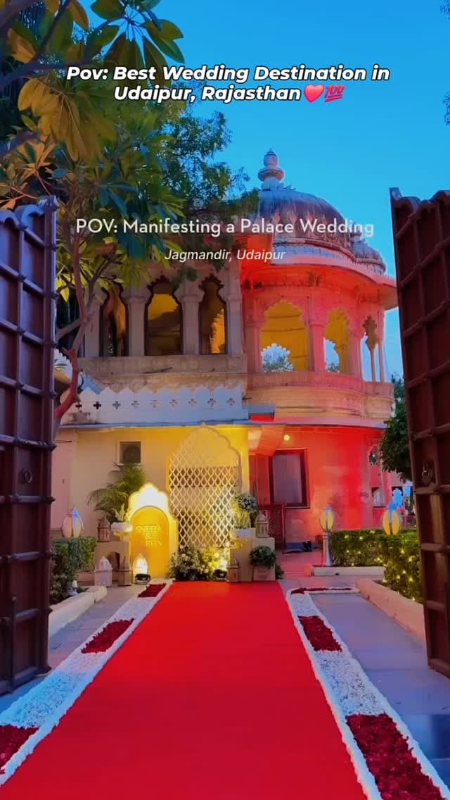 Best Wedding Destination in Udaipur, Rajasthan🔥💯
📍 Jagmandir, Rajasthan @jagmandirpalaceudaipur
.
Wedding Destination in Udaipur, Best Wedding Places in Rajasthan, Udaipur Diaries, Dreamiest Wedding Destination, For you pages, Explore Rajasthan, Rajasthan Diaries, Trending Places in Udaipur, Jagmandir Palace, Jagmandir Island Palace, Best Travel Destination in Udaipur, Udaipur Hotels, Udaipur Palaces, Udaipur City, Udaipur Travelling Reels, Udaipur Travelling Reels Friends, Rajasthani Reels, Rajasthan Tourism, Wedding Reels, Wedding Destinations, Wedding Decor Ideas, Indian wedding, Travelling Reels, Travel Bloggers, Travel Blogger India, Viral Videos, Reels Instagram, Reels of the Day, Explore Pages