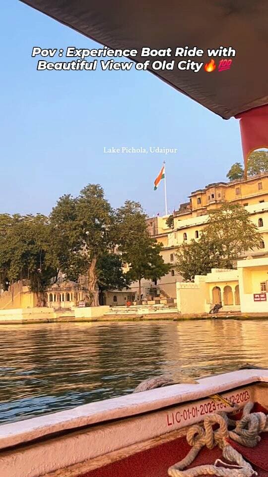 Tag your Friends to experience this View🔥💯
📍Lake Pichola, Udaipur
.
#lakepichola #lakepicholahotel #lakepicholaudaipur #udaipurtourist #udaipuroldcity #udaipurlove #udaipurdiaries❤️ #udaipurlake #explorepages #foryoupage❤️ #ᴛʀᴇɴᴅɪɴɢɴᴏᴡ #explorepages💕 #beautifuldestinations #lakeside #udaipurviralvideo #viralreelsvideo❤️ #travelbloggerlife #udaipurtravel
Lake Pichola, For you Pages, Lake pichola Hotel Udaipur, Pichola Lake Udaipur, Lake Pichola Cafe, Lake Pichola Boating, Lake Pichola Tourism, Udaipur Old City, Udaipur Old City Tourism, Udaipur Old City Restaurant, Udaipur Old City Shopping, Old City Udaipur Tourism, Udaipur Reels, Explore Rajasthan, Rajasthan Diaries, Trending Places in Udaipur, Best Travel Destination in Udaipur, Udaipur Hotels, Udaipur Palaces, Udaipur City, Udaipur Travelling Reels, Udaipur Travelling Reels Friends, Rajasthani Reels, Rajasthan Tourism, Travelling Reels, Travel Bloggers, Travel Blogger India, Viral Videos, Reels Instagram, Reels of the Day, Explore Pages