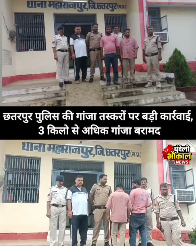 छतरपुर पुलिस की गांजा तस्करों पर बड़ी कार्रवाई, 3 किलो से अधिक गांजा बरामद
महाराजपुर-गढ़ीमलहरा रोड पर रात्रि पेट्रोलिंग के दौरान पुलिस ने घेराबंदी कर 2 आरोपियों को पकड़ा। आरोपियों के कब्जे से 3 किलो से अधिक गांजा और अपाचे मोटरसाइकिल बरामद हुई, जिसकी कुल कीमत करीब ₹1.50 लाख बताई गई है। दोनों के खिलाफ एनडीपीएस एक्ट के तहत मामला दर्ज कर न्यायालय में पेश किया गया। पुलिस गांजा तस्करी से जुड़े अन्य आरोपियों की तलाश में जुटी है।
#Chhatarpur #ChhatarpurPolice #GanjaSmuggling #NDPS #BreakingNews MadhyaPradesh