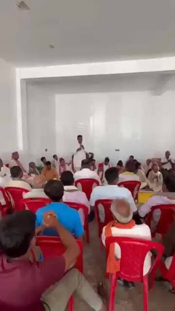 पीडीए जन चौपाल में भाजपा सरकार पर बरसे पूर्व मंत्री