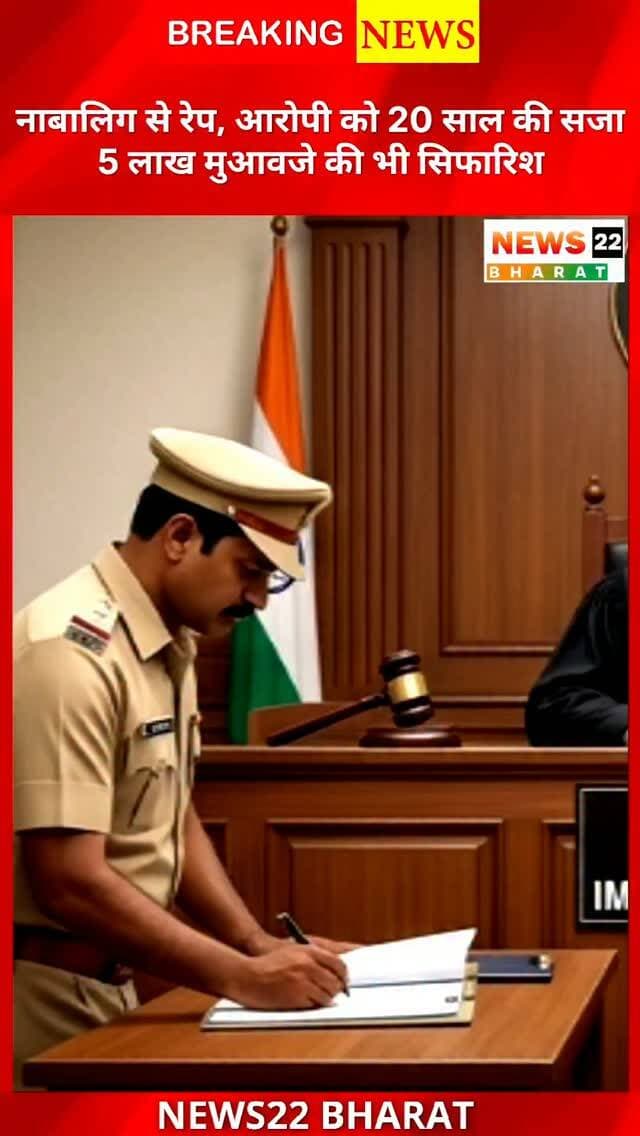 रायपुर POCSO फास्ट ट्रैक कोर्ट ने नाबालिग से दुष्कर्म के मामले में आरोपी संजय कुमार चंद्राकर को 20 साल की कठोर सजा सुनाई। कोर्ट ने ₹1,000 जुर्माना लगाया और पीड़िता को ₹5 लाख क्षतिपूर्ति की सिफारिश की। #RaipurNews #POCSO #CrimeNews #ChhattisgarhNews #Raipur