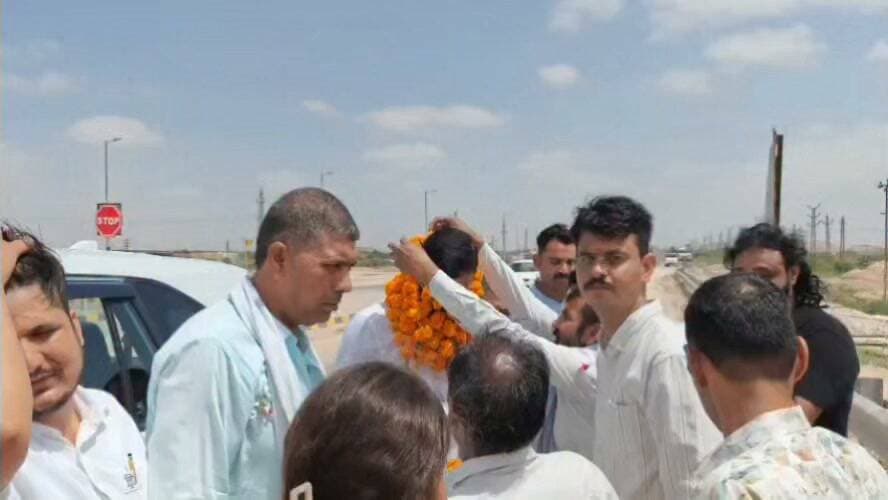 हरियाणा के सरस्वती विकास बोर्ड के उपाध्यक्ष कोलायत पहुँचे