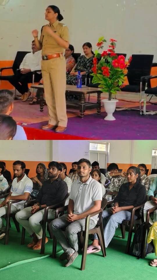 एडिशनल एसपी ने युवाओ को दिया नशे के खिलाफ जागरूकता संदेश