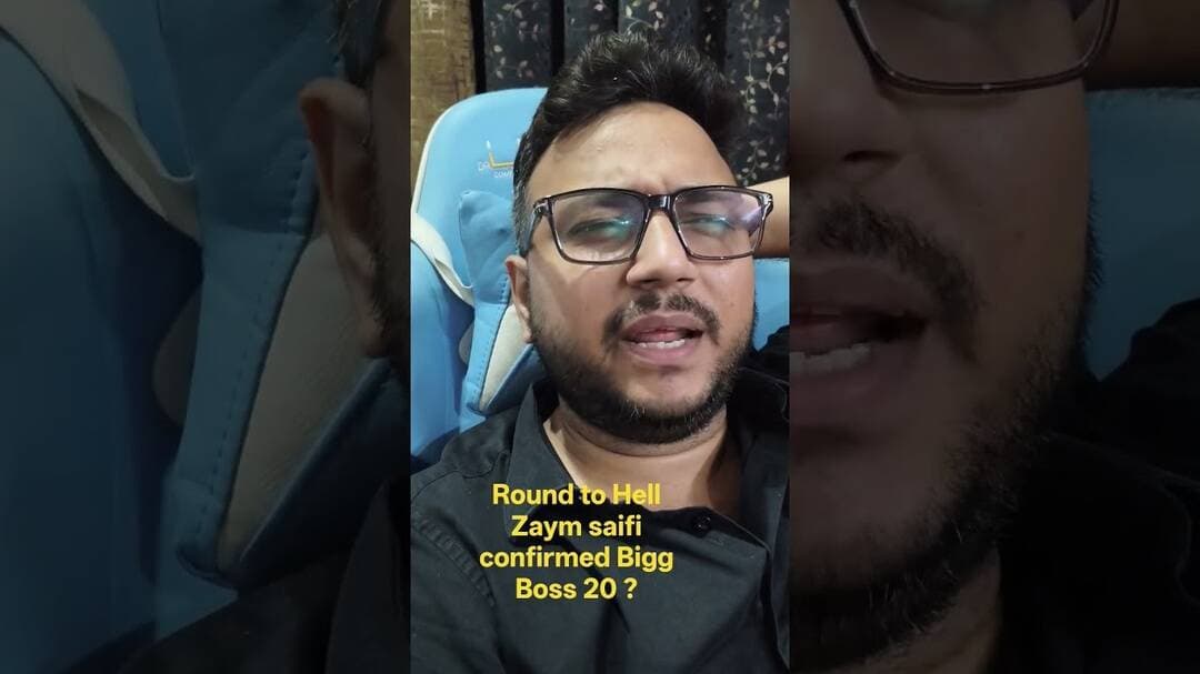 #r2h #zaynsaifi Confirmed In Bigg Boss 20 #biggboss20 #tvnews