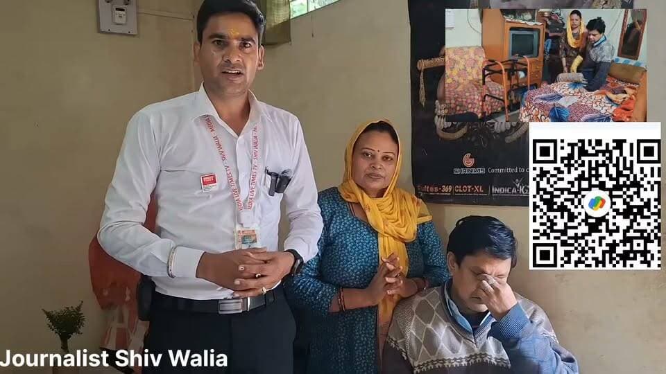 सेवा परमो धर्मा: :- धन्यवाद🙏 आप सभी दानी सज्जनों का 24 घंटे के भीतर करीब 23000 रूपए की धनराशि मटरू पंचायत के सुजा गांव के सुरेश कुमार जी के खाते में आ गई है और अभी भी लोग इनकी आर्थिक सहायता कर रहे हैं, आप सभी लोगों ने 50, 100, 200, 300, 500, 5000 औऱ 3100 की आर्थिक सहायता के रूप में इन्हें इलाज की नई किरण दी है*** अगर औऱ भी कोई इनकी सहायता करना चाहे तो इनके अकाउंट नंबर और उनसे संपर्क कर सकते हैं
G-Pay number - कांटेक्ट नंबर :-💐💐💐💐 9882084396 **💐💐💐 Asha devi W/O Suresh kumar **खाता नंबर co-operative Bank 30510105713
Ifsc number -HPSC0000305/- Report Journalist Shiv Walia #jogindernagar_mandi_himachal #everyonehighlights #jogindernagar_mandi_himachal #helpinghands #highlightseveryone
