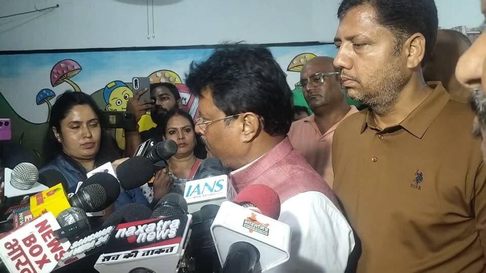 कोतवाली थाना मे हुए भाजपा नेता गुस्सा से लाल