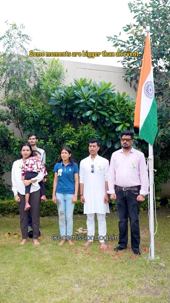 There are moments you can watch on a screenтАж
and then there are moments you wish you had been there for. ЁЯЗоЁЯЗ│ЁЯР╛
At The Paws Anthem 2.0, central indiaтАЩs ever flag hoisting ceremony with bhopal people and their dogs came together for something bigger than just an event the National Anthem, the Tricolour, and a whole community standing together.
Seeing people sing Jana Gana Mana together, with their dogs beside them, was one of those moments that stays with you. тЭдя╕П
This is what One Mission Dogs is trying to build a community where dogs arenтАЩt just a part of our homes, but a part of our celebrations, our lives and our stories.
Were you there at The Paws Anthem 2.0?
Tag the person you came with. ЁЯР╛ЁЯЗоЁЯЗ│
And if you missed itтАж
donтАЩt miss the next one. ЁЯСА
Follow One Mission Dogs by Ayush for the next chapter coming soonЁЯР╛
#petlovers #doglover #independenceday #bhopal #onemissiondogs