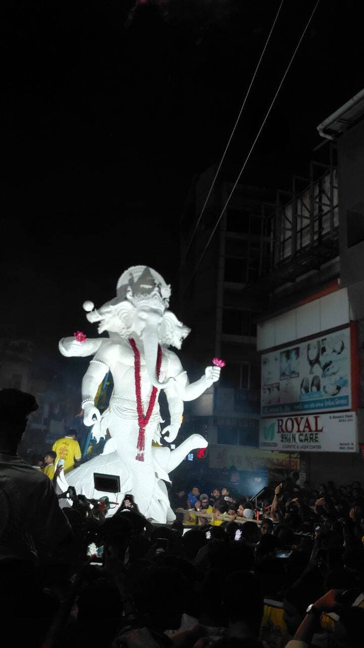 Repost it...@dadiya_faliya_na_dada_valsad aagman2k26.
Follow me for more....😍😍
#bappa #aagman#viral#valsad
Video credit:@netrapatel_8210