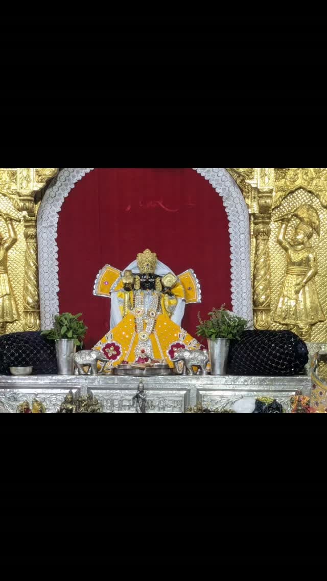 श्रीसांवऱियासेठ मङ्गलारती दर्शन
श्रीसांवऱियासेठस्य पावनं मङ्गलारती-दर्शनम् ।
भक्तानां मनःशान्तिदायकं दिव्यं दर्शनम् ।
जय श्रीसांवऱियासेठ! 🙏