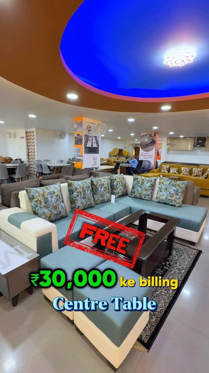 dhanbad ka sbse bada furniture offer koi bhi furniture p Center table free
📍Amazecraft creation pvt ltd
Bank more Dhanbad
☎️9031666876
#dhanbad #jharkhand #furniture #monsoonvibes #reels
