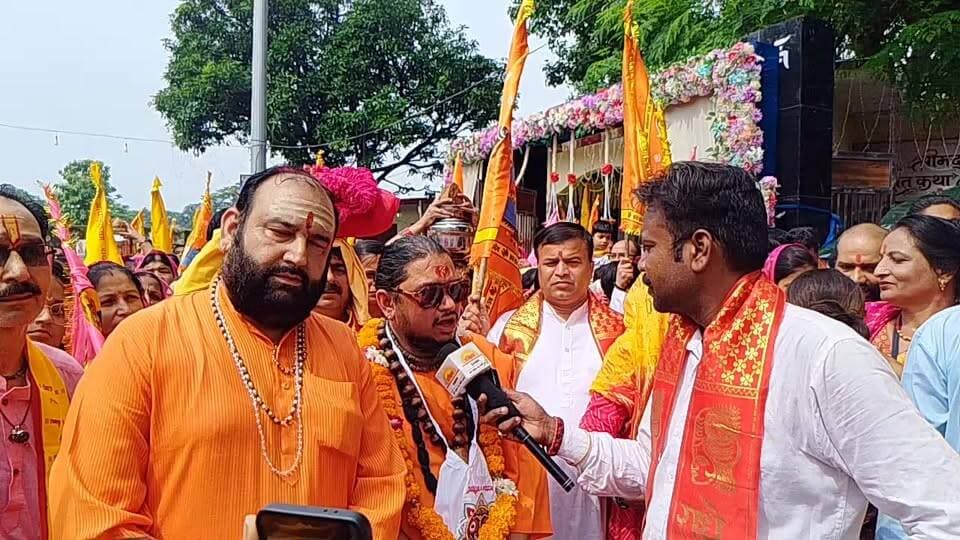 #haridwar : श्री दारिद्र भंजन महादेव मंदिर प्रांगण में श्रीमद् भागवत सप्ताह का आयोजन, कथा वाचक पंडित पवन कृष्ण शास्त्री जी के द्वारा अपने श्रीमुख से कराया जाएगा कथा का रसपान : देखें वीडियो