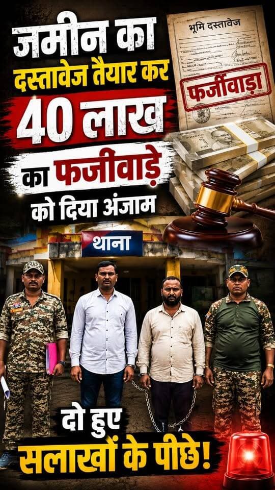 छत्तीसगढ़ के धमतरी जिले के मगरलोड में जमीन के नाम पर 40 लाख रुपये के फर्जीवाड़े का बड़ा पर्दाफाश हुआ है।
#landfraud #magarloadlandfraud #40lakhkajameenfarjiwada #farjiwada #police @magarload
