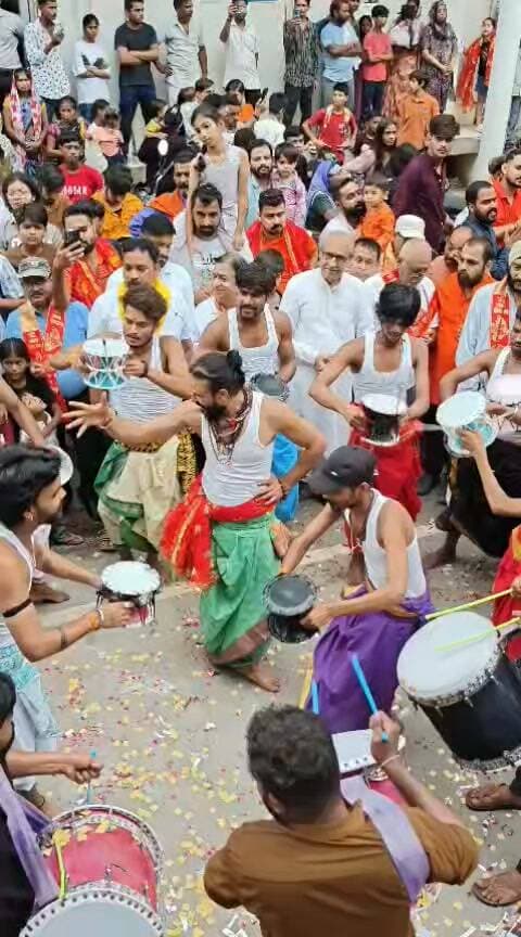 सतना सिंधी कैंप से निकली ऐतिहासिक कावड़ यात्रा.