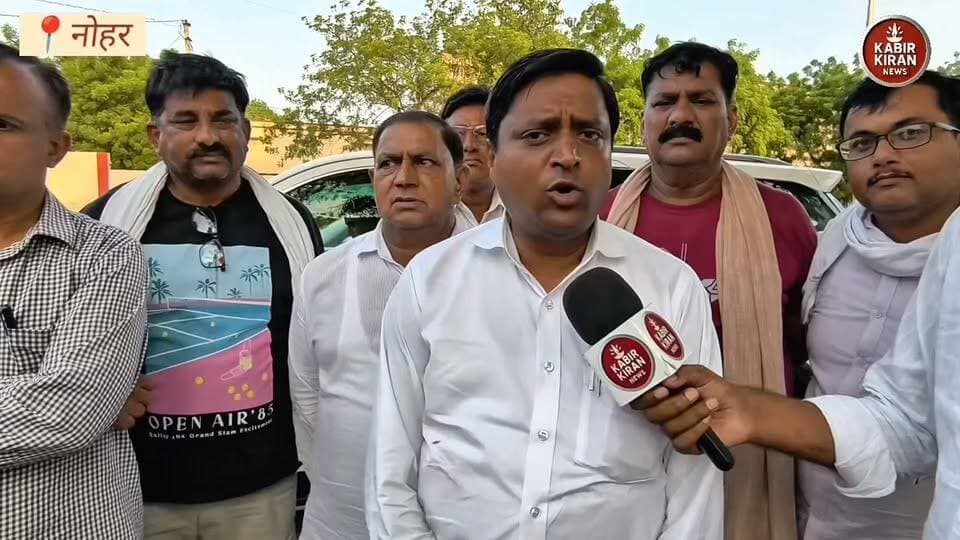 Amit Chachan ने नोहर नगर पालिका पर लगाया भ्रष्टाचार का आरोप।