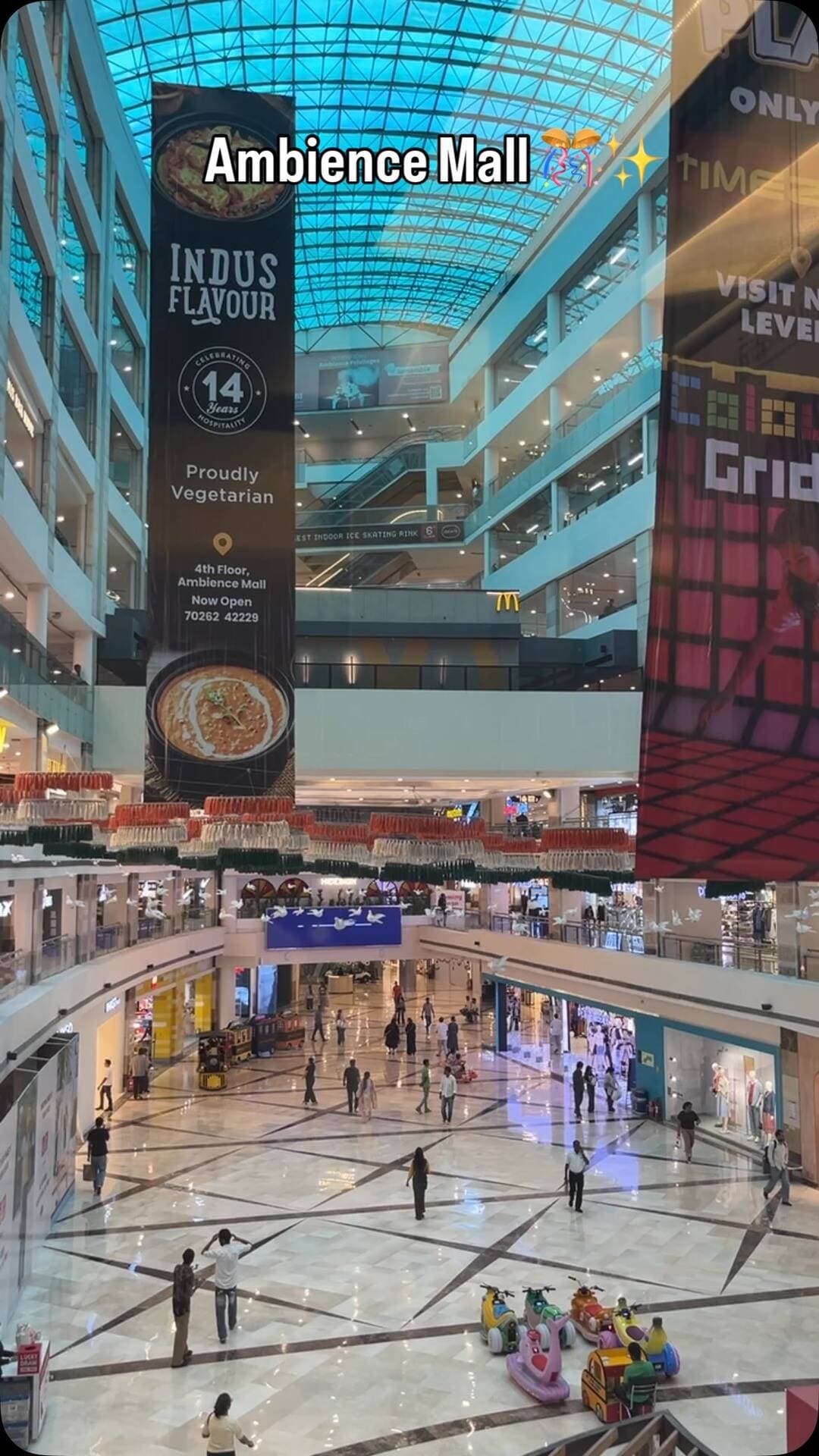 ✨🎊💕💯🥰
Ambience Mall Gurgaon
Near Downtown Sector 25
#trendingreels #instadaily #instamood #mall #shopping