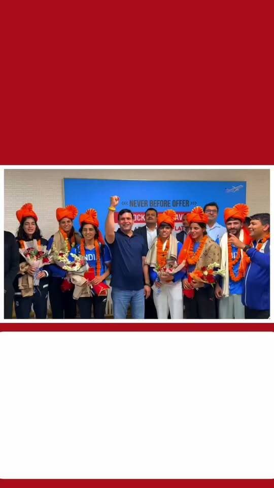 हरियाणा सरकार करेंगी कॉमनवेल्थ गेम के खिलाड़ियों को पंचकूला में सम्मानित जिसमें हरियाणा सरकार के खेल राज्य मंत्री गौरव गौतम भी रहेंगे मौजूद
#palwal #palwalnews Gaurav Gautam #gauravgautamindia