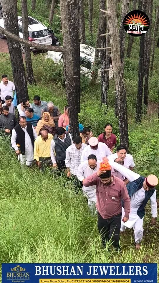 कसौली के मंझोल में संत शिरोमणि गुरु रविदास महाराज कलश वंदन कार्यक्रम... पूर्व मंत्री डॉ राजीव सहजल मुख्य रूप से हुए उपस्थित...