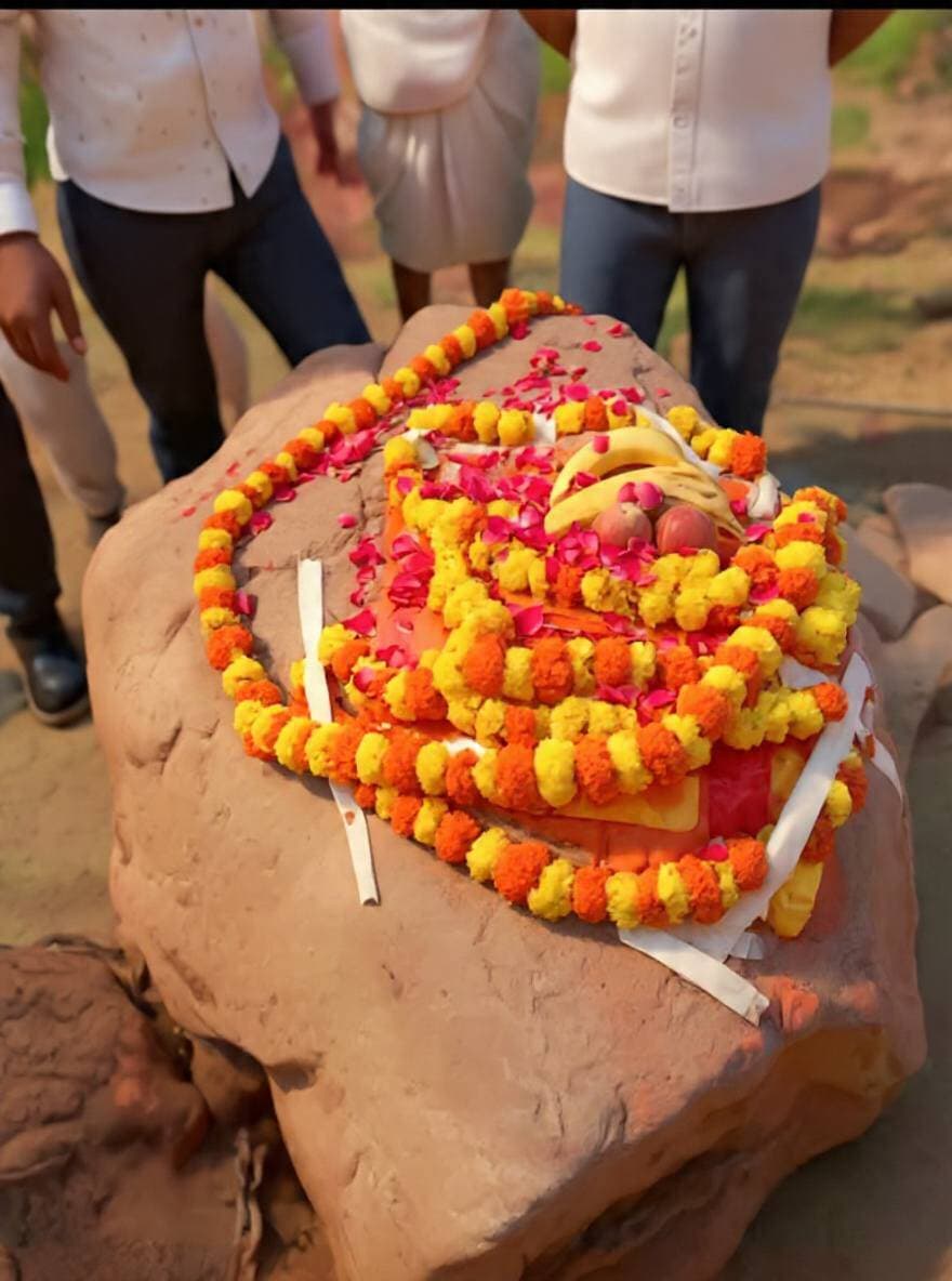 *टाँटरमाला गाँव में घास बावजी को कराया गाँव का भ्रमण*
*रिपोर्टर: जनक दास वैष्णव*
*निम्बाहेडा़ उपखंड के टाँटरमाला गाँव में समस्त ग्रामवासियों के सहयोग से गाँव में बेठे घास बावजी की समस्त देवी देवताओं के सेवकों की व ग्रामीण जन की मोजूदगी में गाँव की सुख समृध्दि व अच्छी बारिश की कामना को लेकर घास बावजी(भेरु जी) के हवन अनुष्ठान व पूजा अर्चना कर फिर डीजे साउंड से पूरे गाँव में भ्रमण कराया गया जिसमें जगह जगह ग्रामीण जन द्वारा घास बावजी की पूजा अर्चना की गई फिर उनके गंतव्य स्थान पर लाकर स्थापित किया गया, ली गई जानकारी के अनुसार यह भ्रमण 80 साल पहले हुआ था , ग्रामीण जनों ने बताया की यह परंपरा हमारे पुरखों द्वारा शुरू की गई थी जिसको हम सभी ग्रामीण जनों को आगे बढा़ना चाहिए व देवताओं का आशीर्वाद समय समय पर लेना चाहिए जिससे सभी ग्रामीण जन खुशहाल रहें*!!