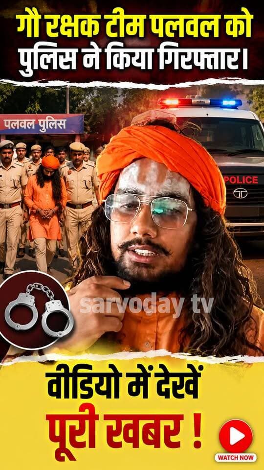 गौ रक्षक टीम पलवल को
पुलिस ने किया गिरफ्तार।
वीडियो में देखें पूरी खबर !
#palwal #palwalnews #todaynews #JantarMantar #sarvodaytv