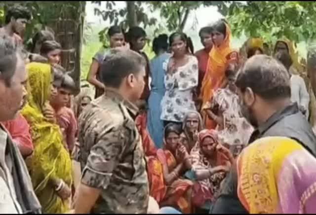 बोचहा पंचायत के वार्ड 6 में बाया नदी का पानी घर के करीब पहुंचा ,डूबने से 5 साल की बच्ची की मौ"त #samastipur #bihar #viral #trendingreels #trendingnow