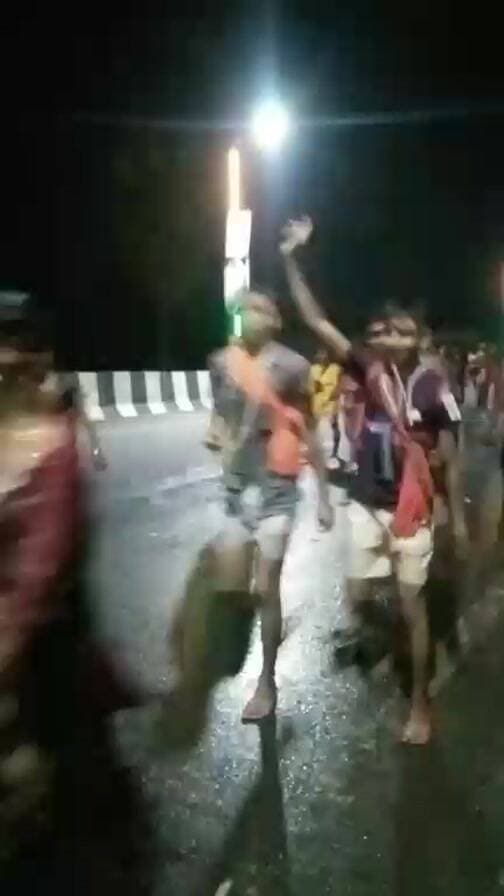 कावरिया दलसिंहसराय से थानेश्वर स्थान की और चल पड़े...