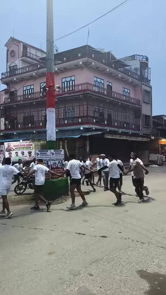 भोले की फौज दिबियापुर में