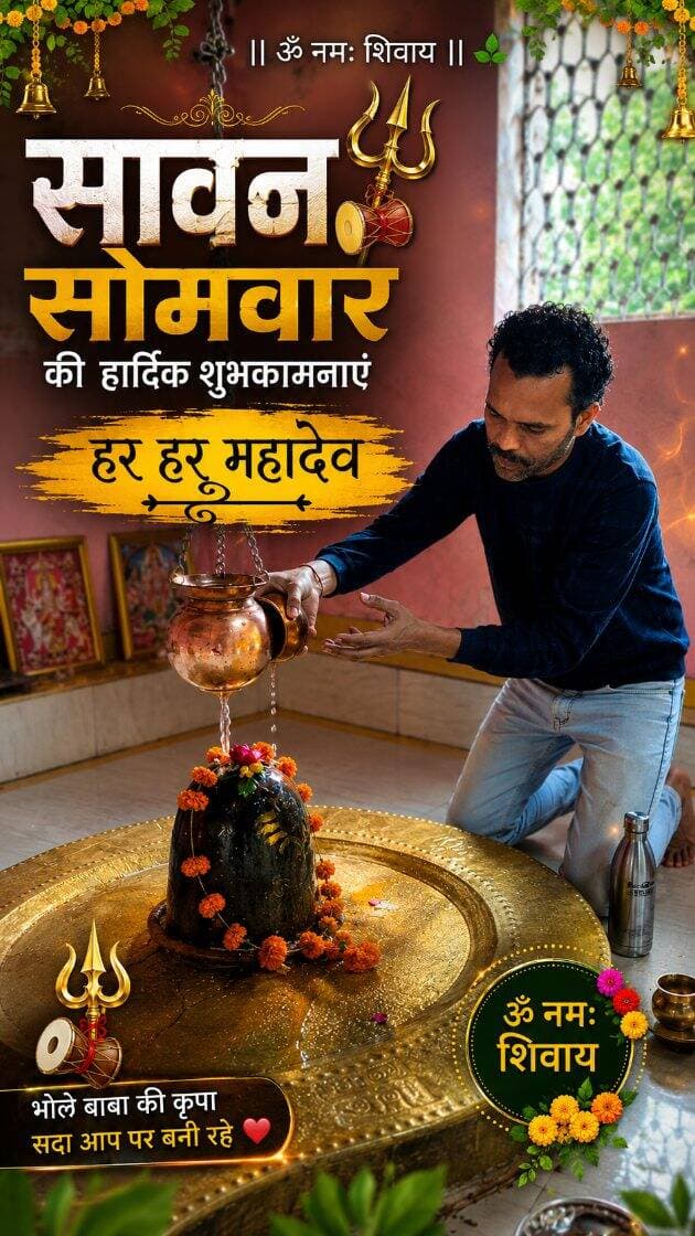 हर हर महादेव 🙏🔱
भोलेनाथ की भक्ति में ही मन को सच्चा सुकून मिलता है। 🕉️✨
#harharmahadev #omnamahshivaya #sawansomwar #bholenath #mahadev