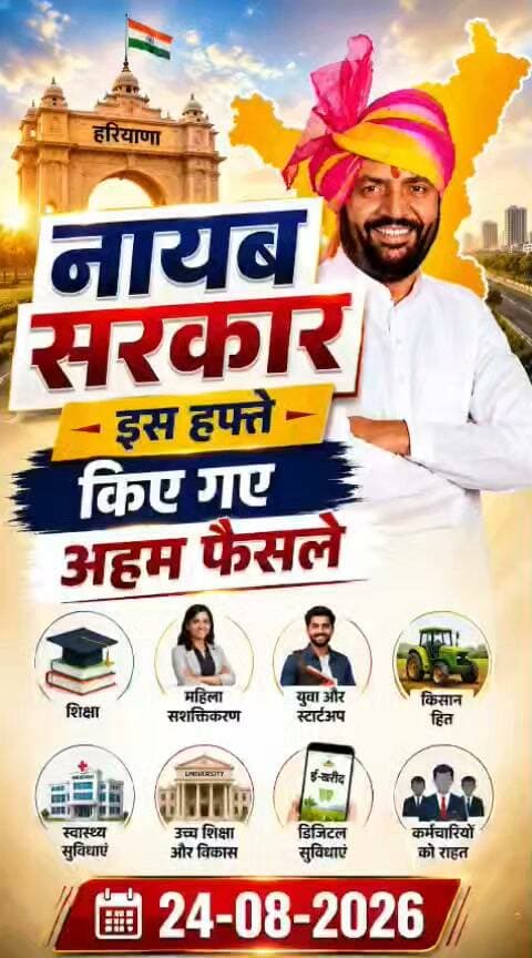 हरियाणा रोडवेज में आएंगी 1000 नई बस, पिछले सप्ताह सीएम सैनी ने लिए ये फैंसले #haryana #CM #nayabsainiofficial #nayabsaini #dprharyana