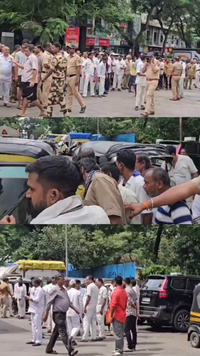 Mumbai Mein ‘Marathi Nahi Seekhne’ Ke Mudde Par Auto Chalakon Ka Andolan