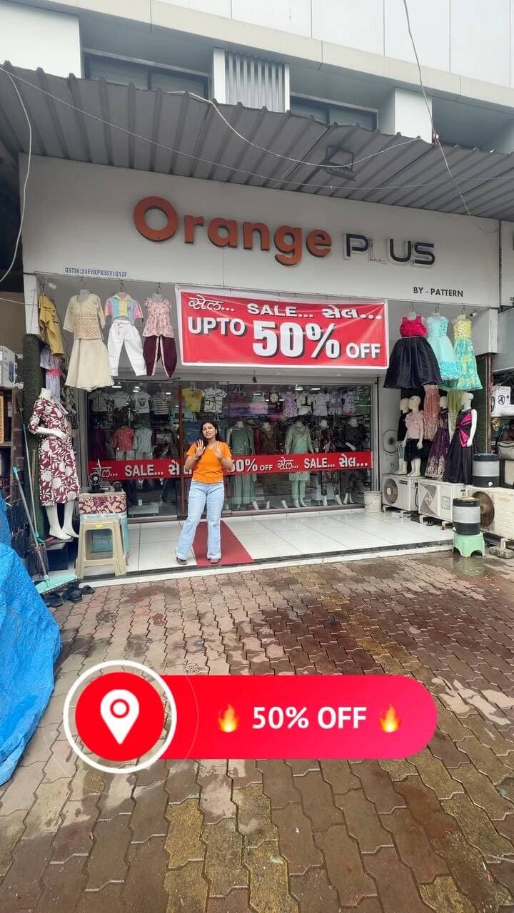 New look, new collection, and a sale worth checking out! Phone no -91734 94680
address-19-20, Opp. Shreeji Sweets, Surya Hospital Road, G.I.D.C., GUNJAN, VAPI - 396 195.